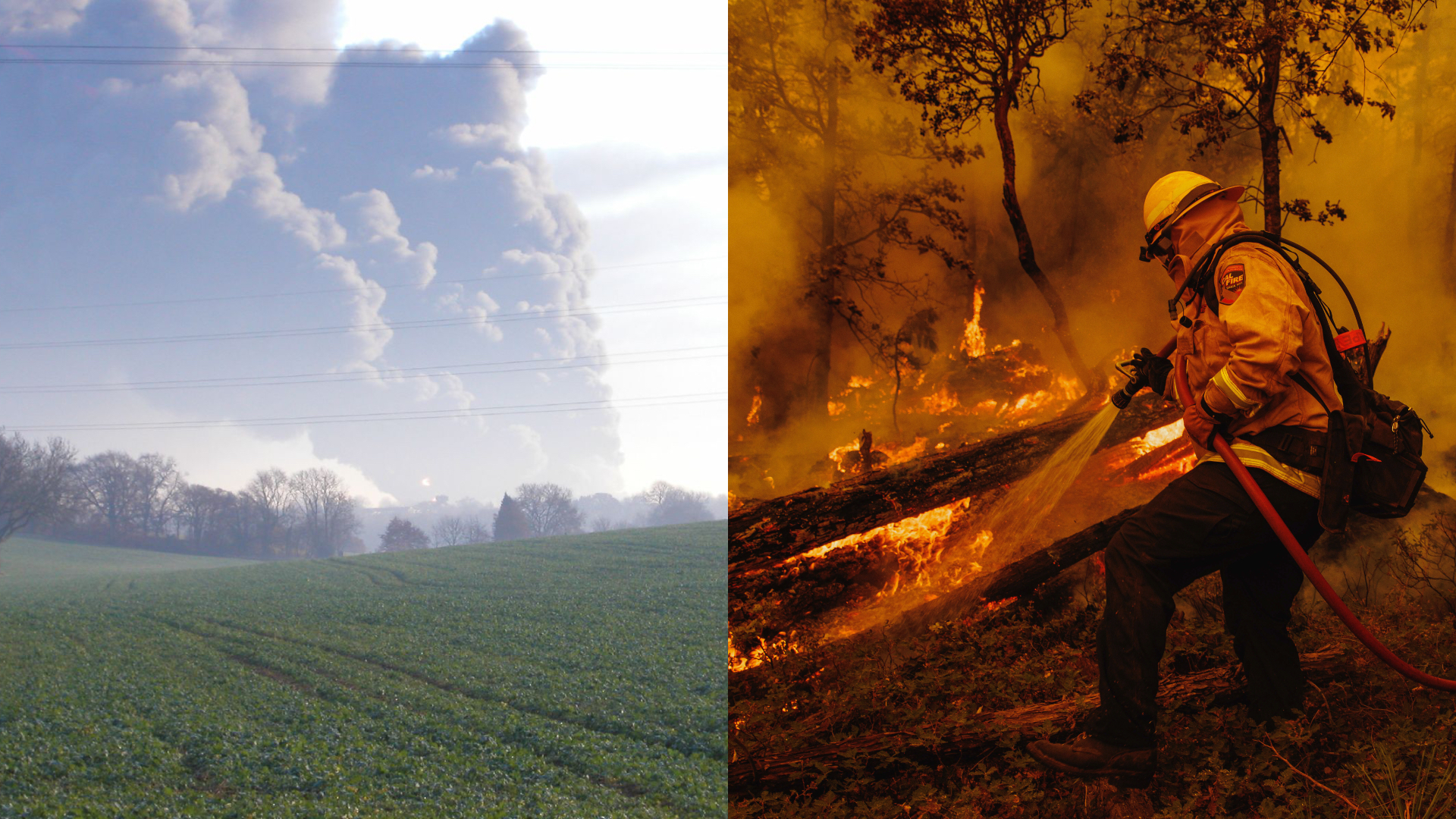 Výbuch bomby z druhej svetovej vojny v lese kvôli požiarom v celej Európe