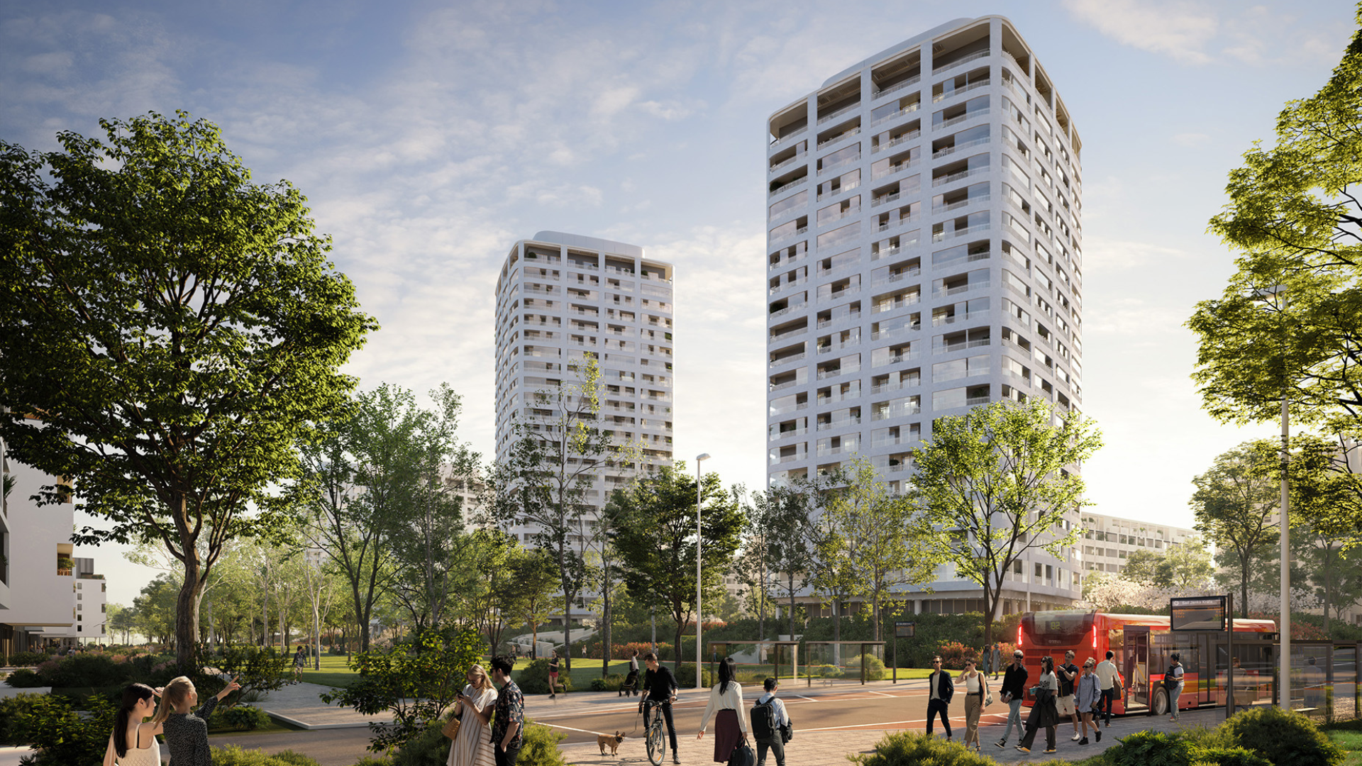 Slnecnice nad mestom