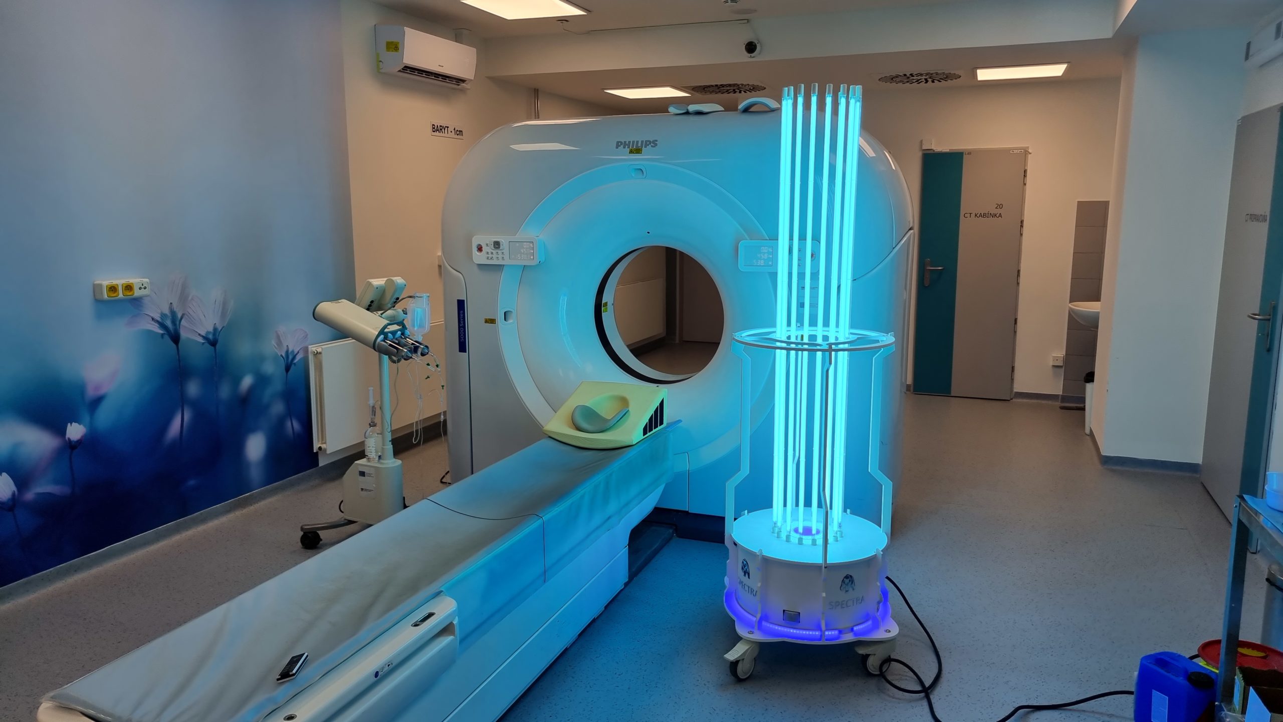 Antimagnetic može sterilizovať priestory MRI a CT