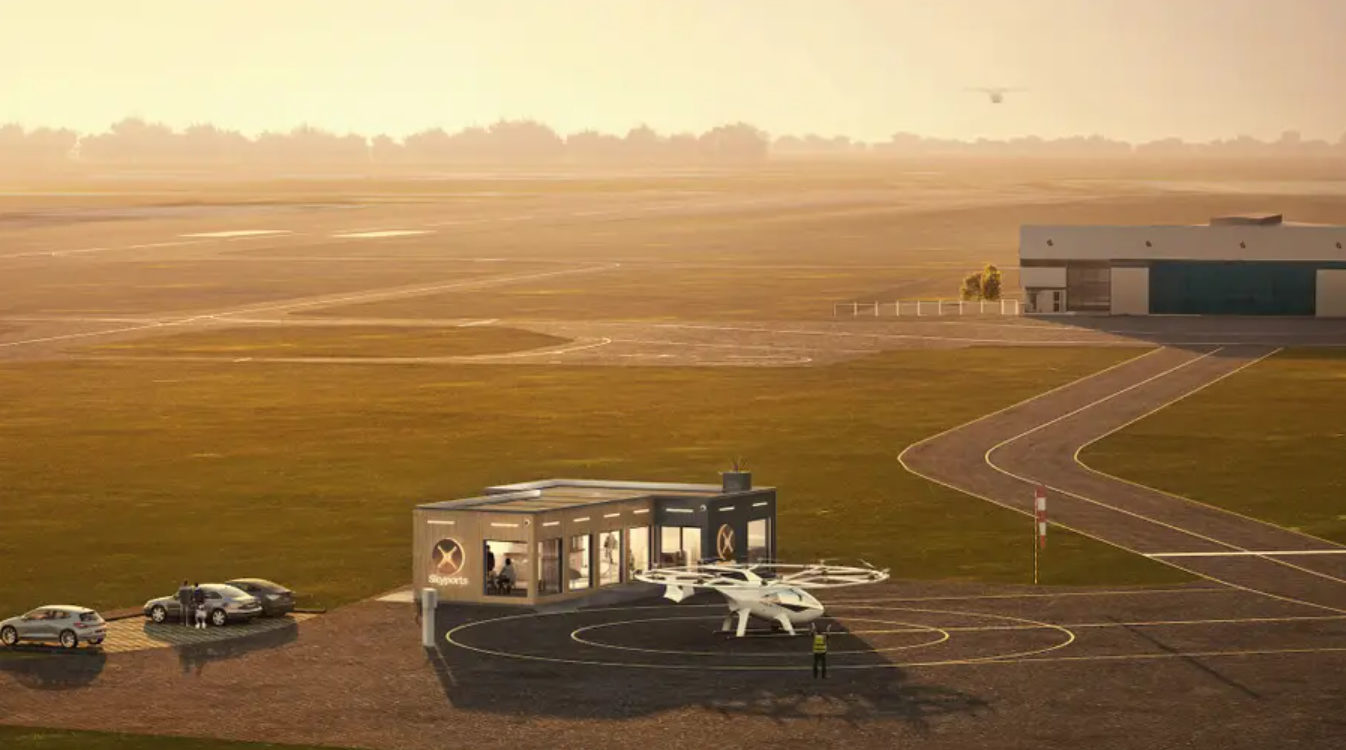 United Airlines - nové lietajúce taxíky