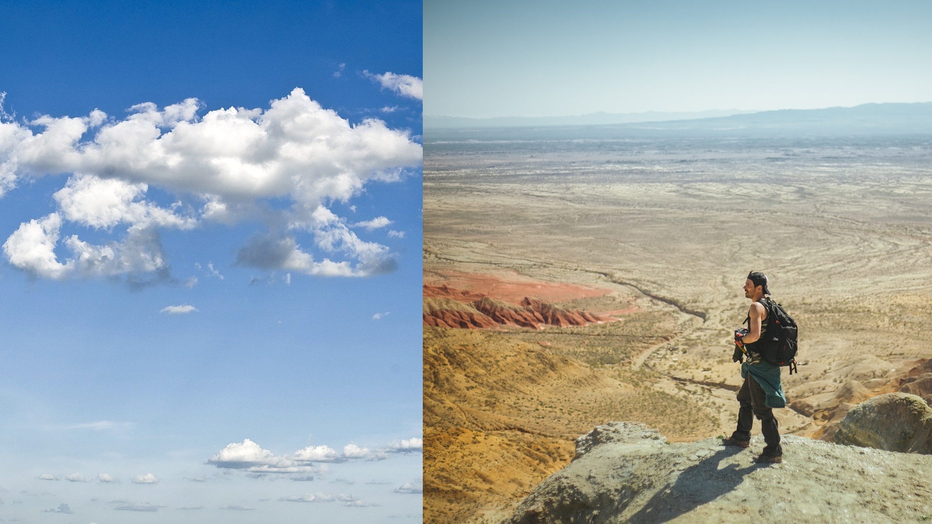 Kazachstan step obloha