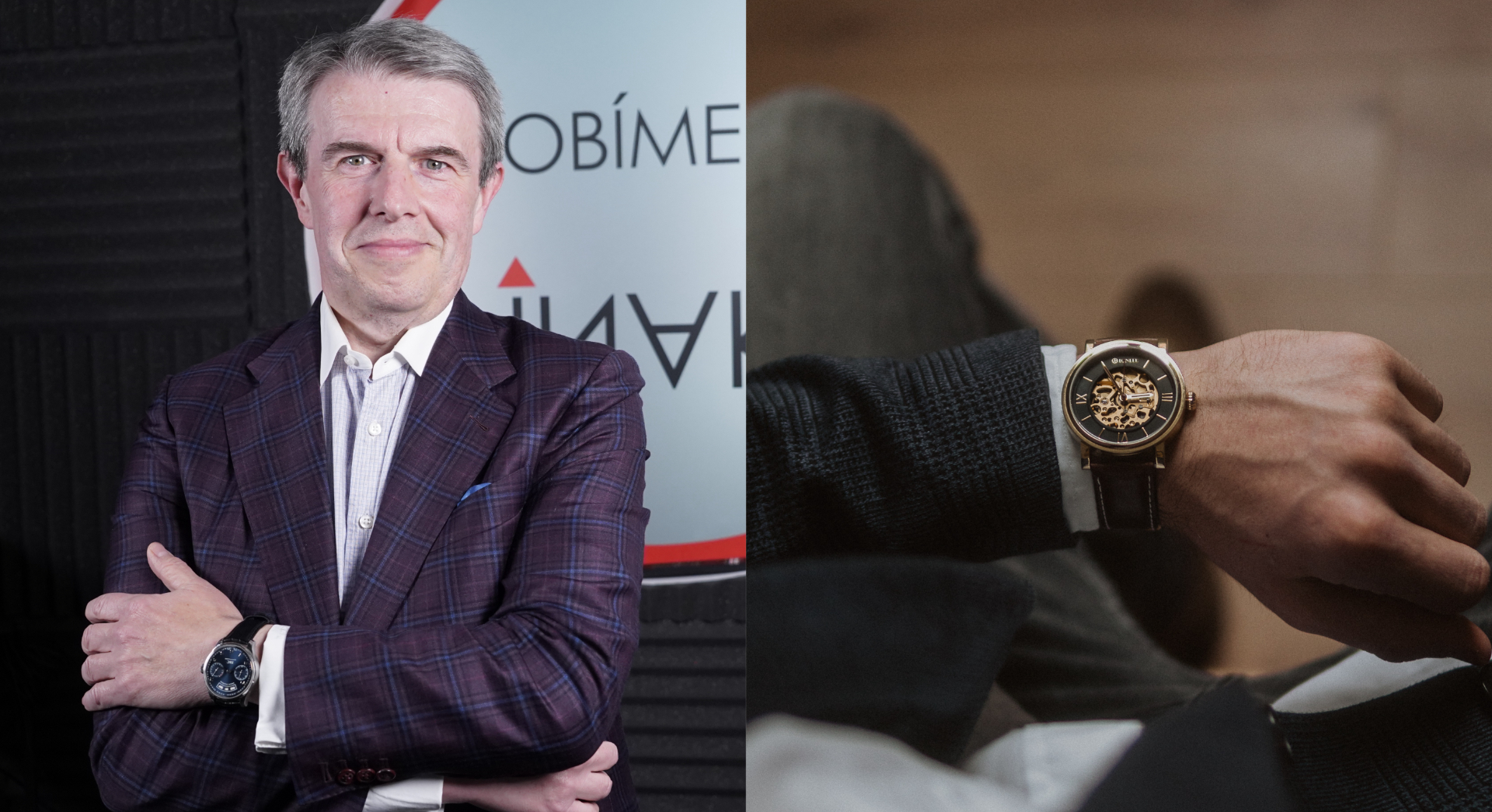 gabor z watch de luxe v štúdiu