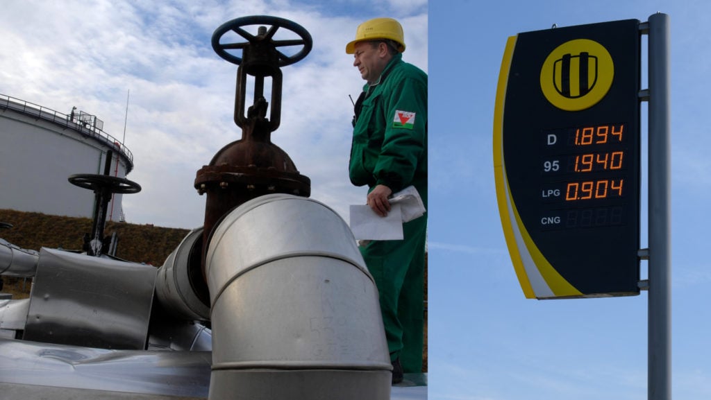 ropovod družba, slovnaft