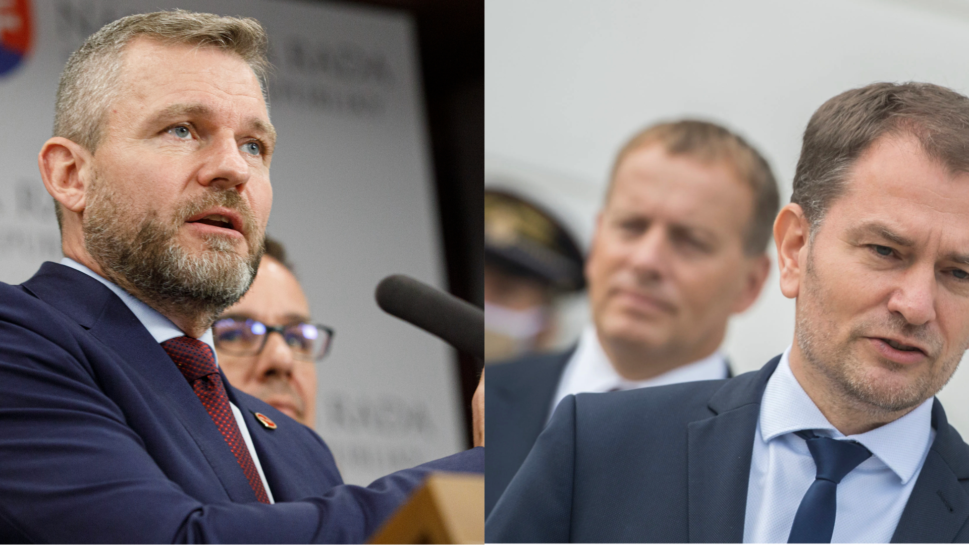 Pellegrini tlačovka, Matovič za ním Kollár