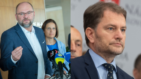 Richard Sulík, Igor Matovič a Veronika Remišová
