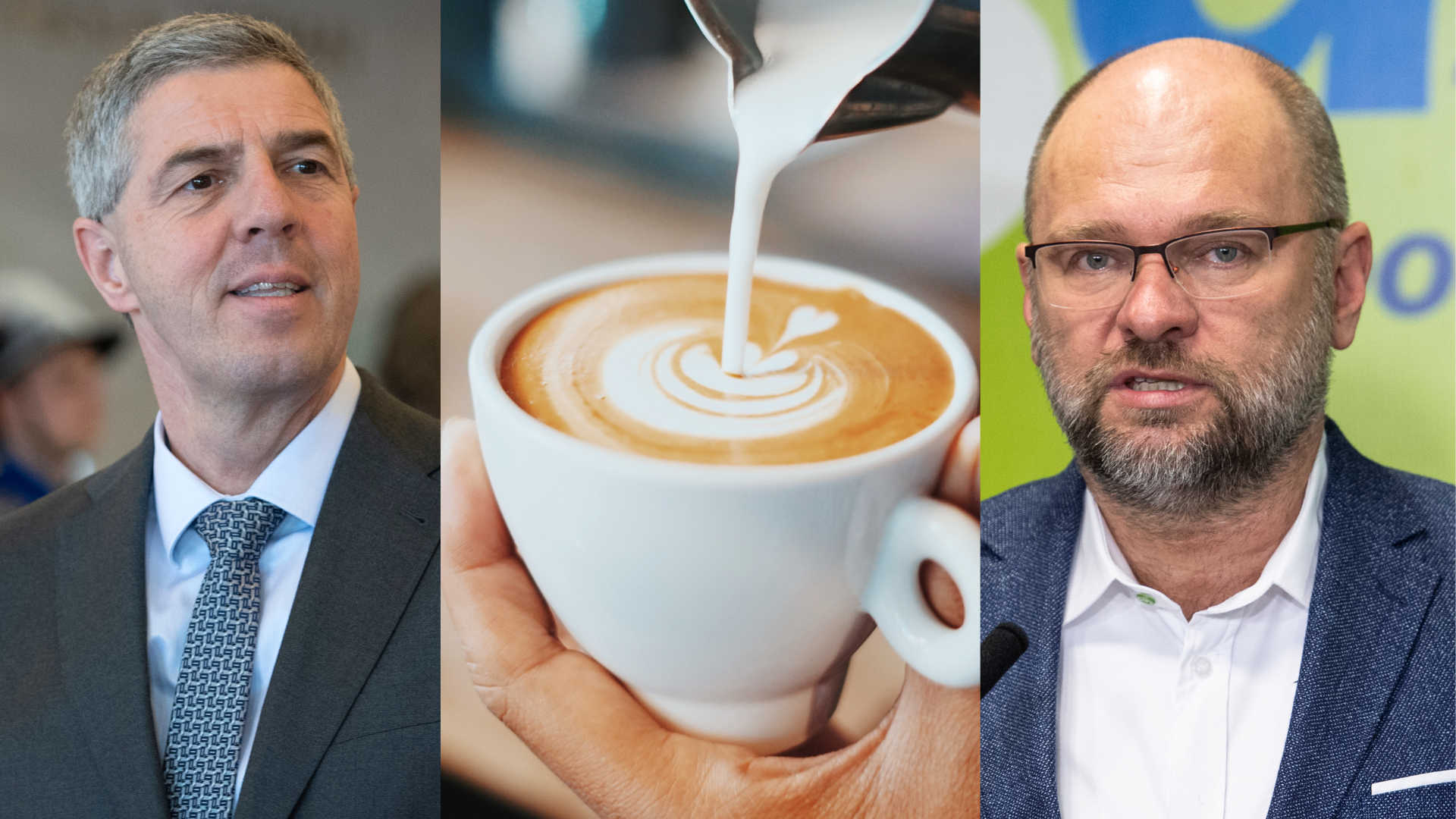 Béla Bugár, káva a Richard Sulík