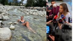 Romana Tabák v potoku