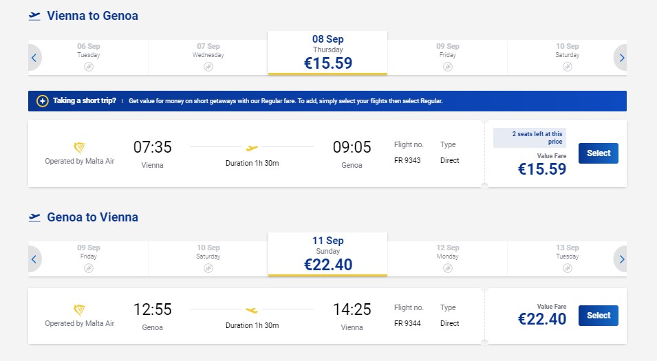 vyhľadávanie leteniek 