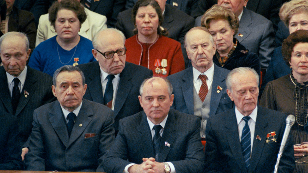 Michail Gorbačov v roku 1985