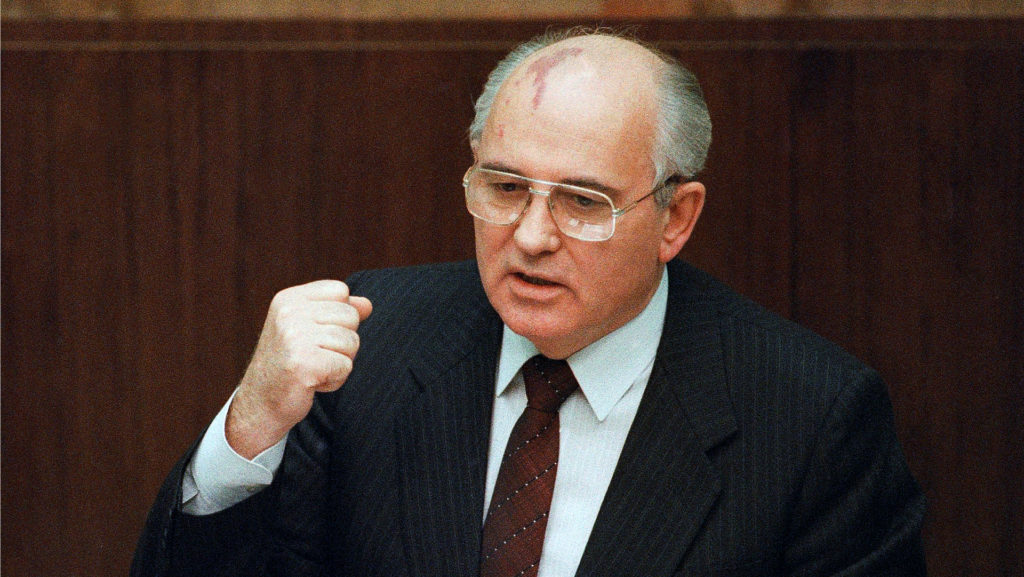 Michail Gorbačov hovorí