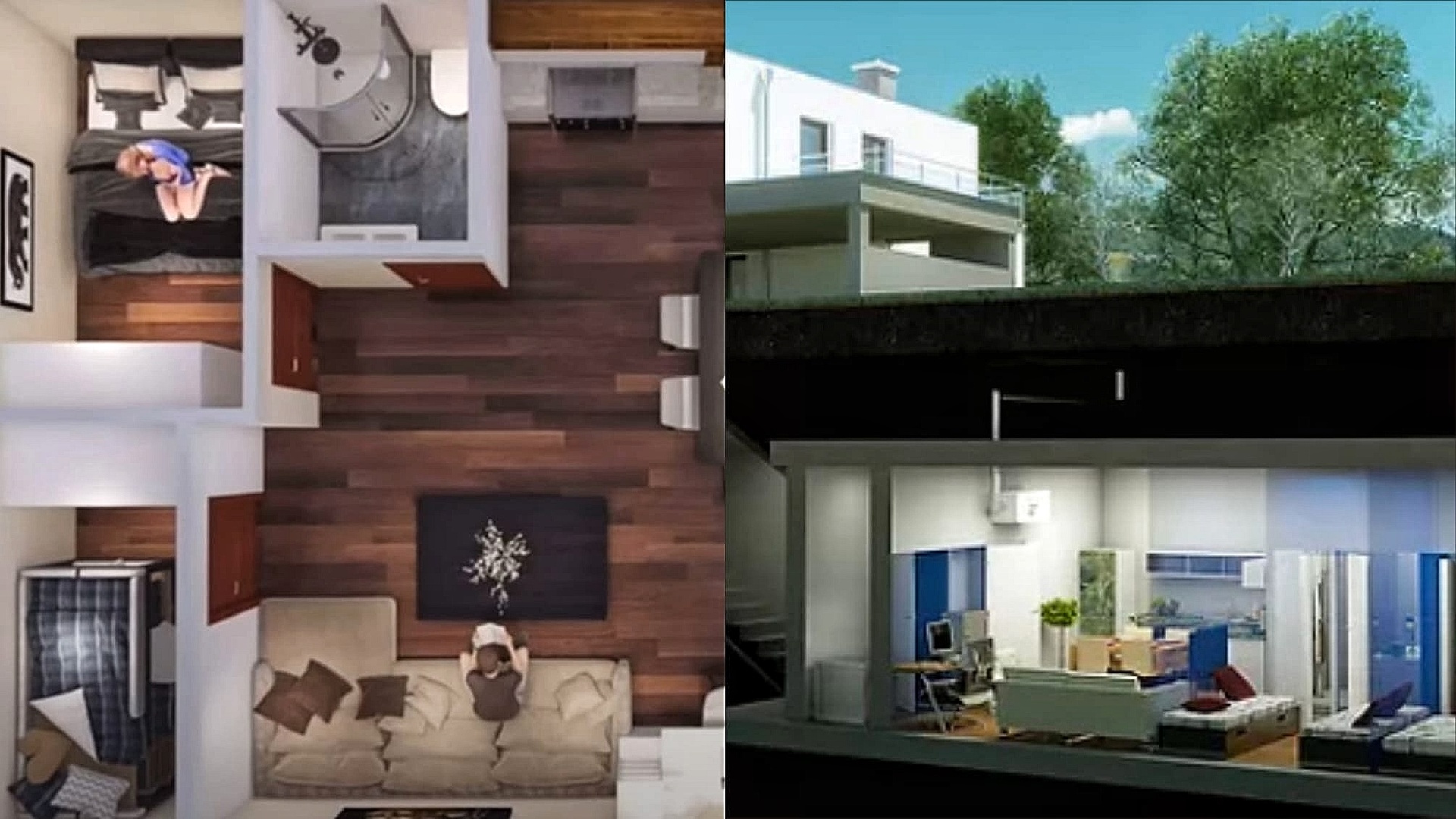 luxusný atómový kryt Tebrix