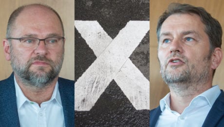 Minister hospodárstva Richard Sulík a minister financií Igor Matovič sa nedohodli na spolupráci a hrozí pád vlády.