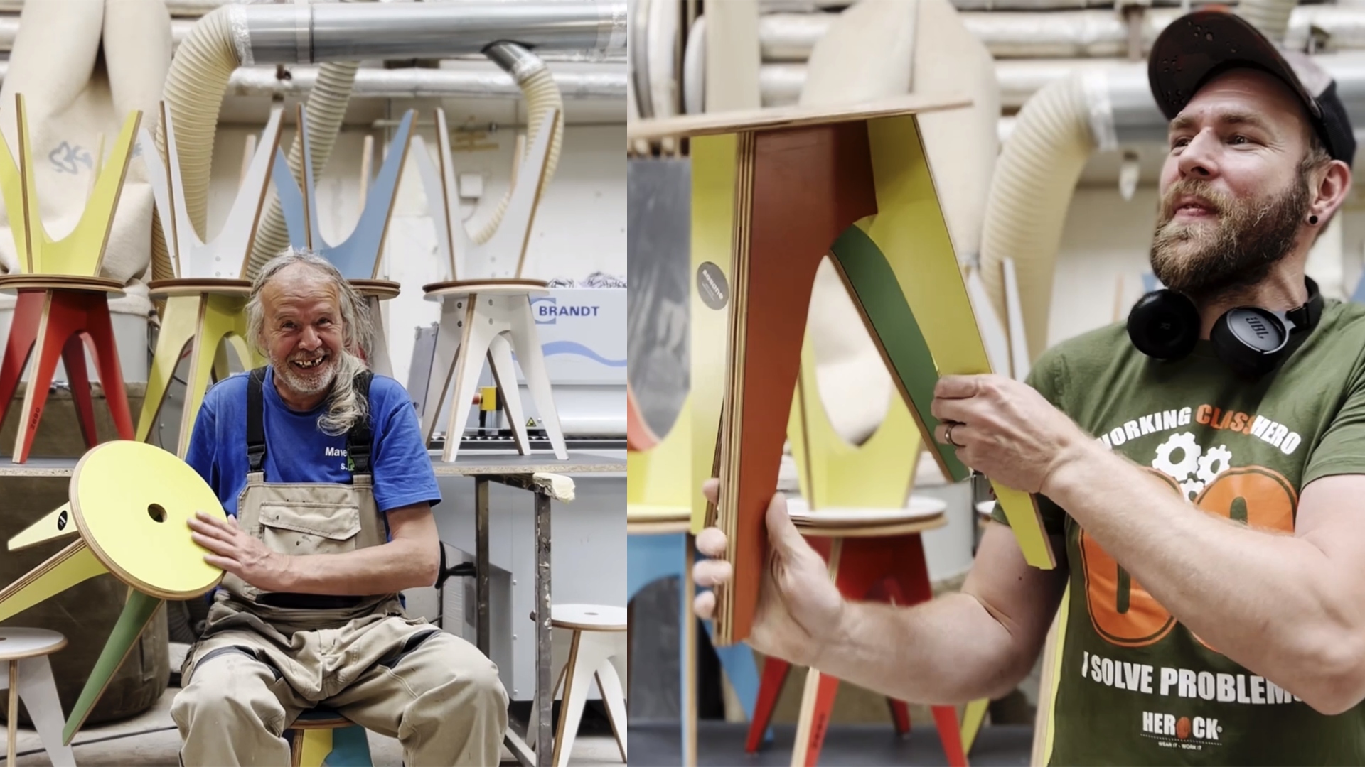 Na snímke je člen tímu značky Sosone.