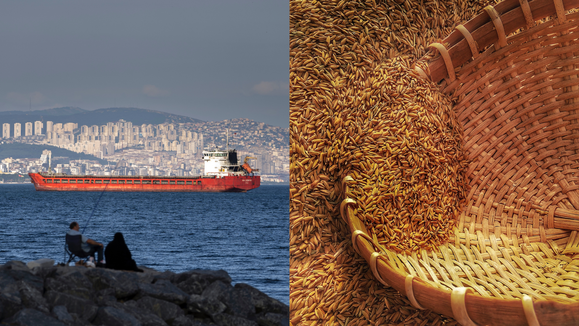 Istanbul a loď prevážajúca ukrajinské obilie