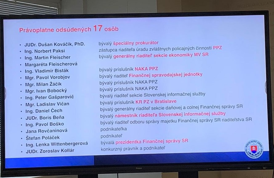 Odsúdení nominanti SMER-u