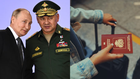 Ruský prezident Putin stojí vedľa čínskeho predstaviteľa armády. Ruský pas a víza vo svete
