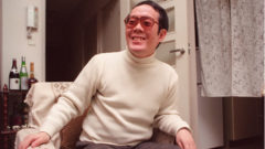 Issei Sagawa počas rozhovoru