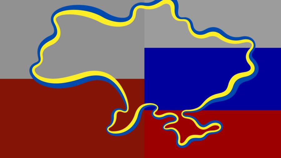 Koláž Ukrajina, Rusko, Poľsko
