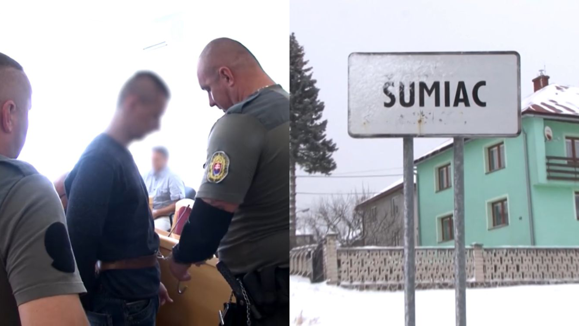 Na fotografii je súdne pojednávanie muža, ktorý je obžalovaný z vraždy matky