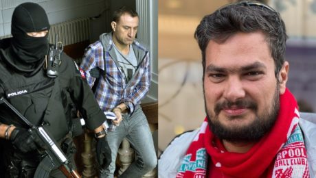 Marek Trajter v putách a Marián Fridrich z Pixel Federation