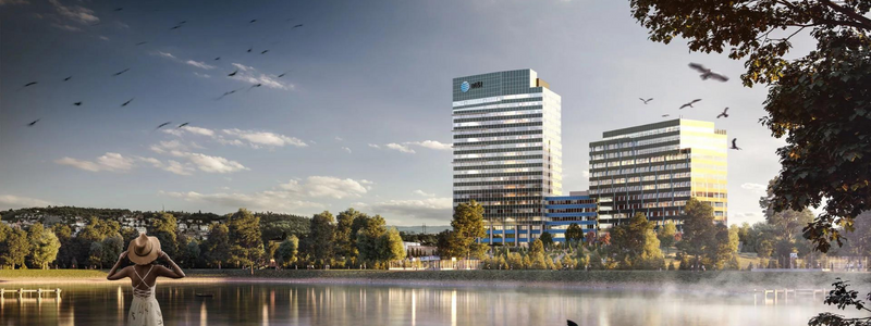 WooW Studio vizualizácia Lakeside Park