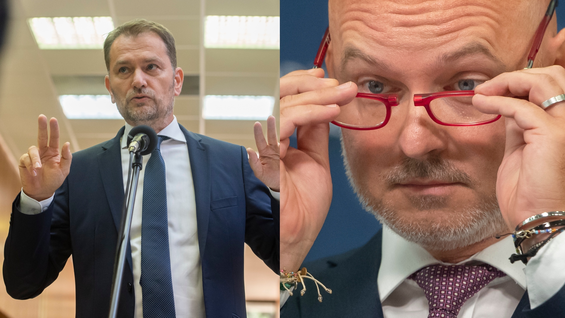 Igor Matovič a Branislav Gröhling