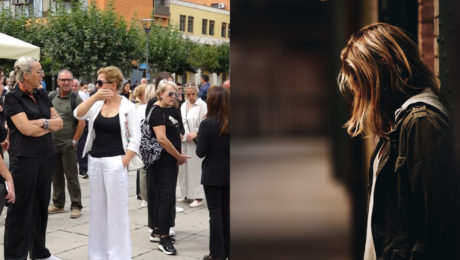 demonštrácia v Kosove, znásilnené dievča