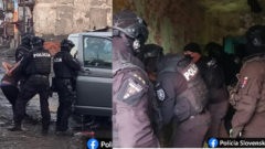 Policajná razia na východnom Slovensku