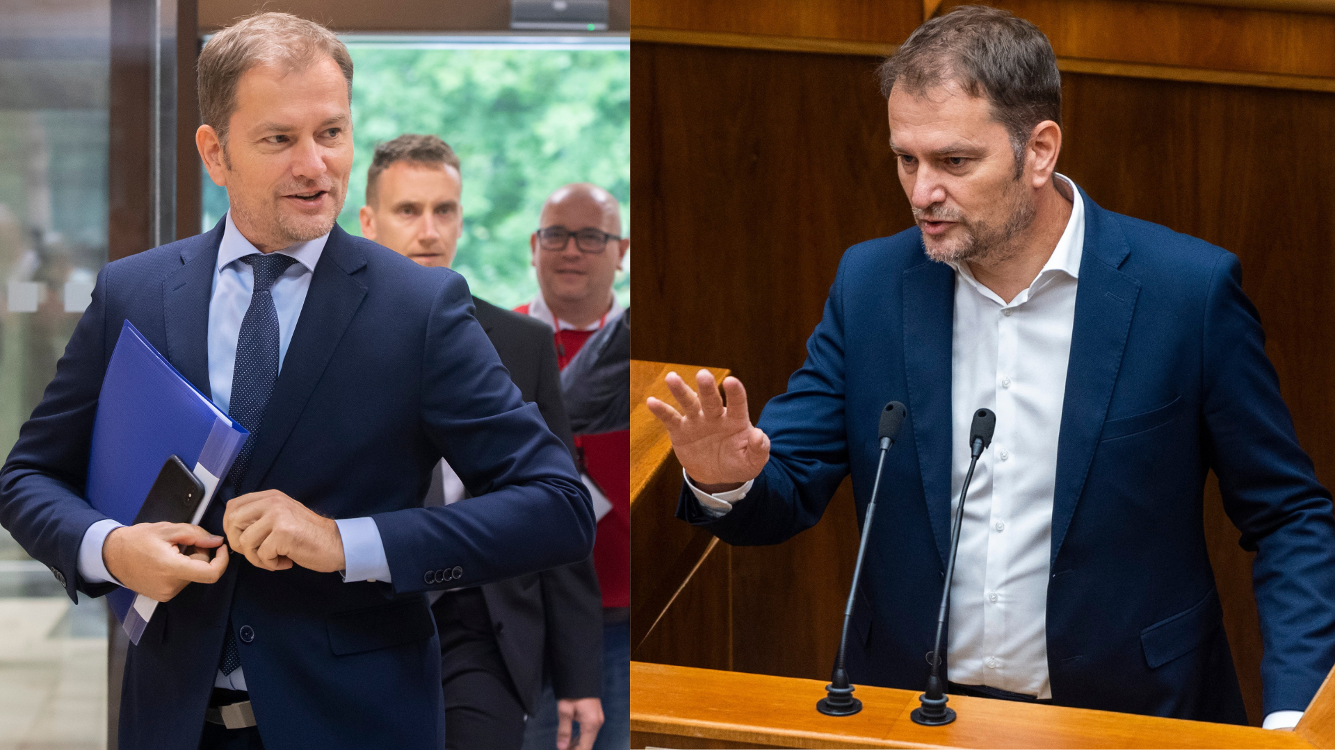 Igor Matovič gestikuluje