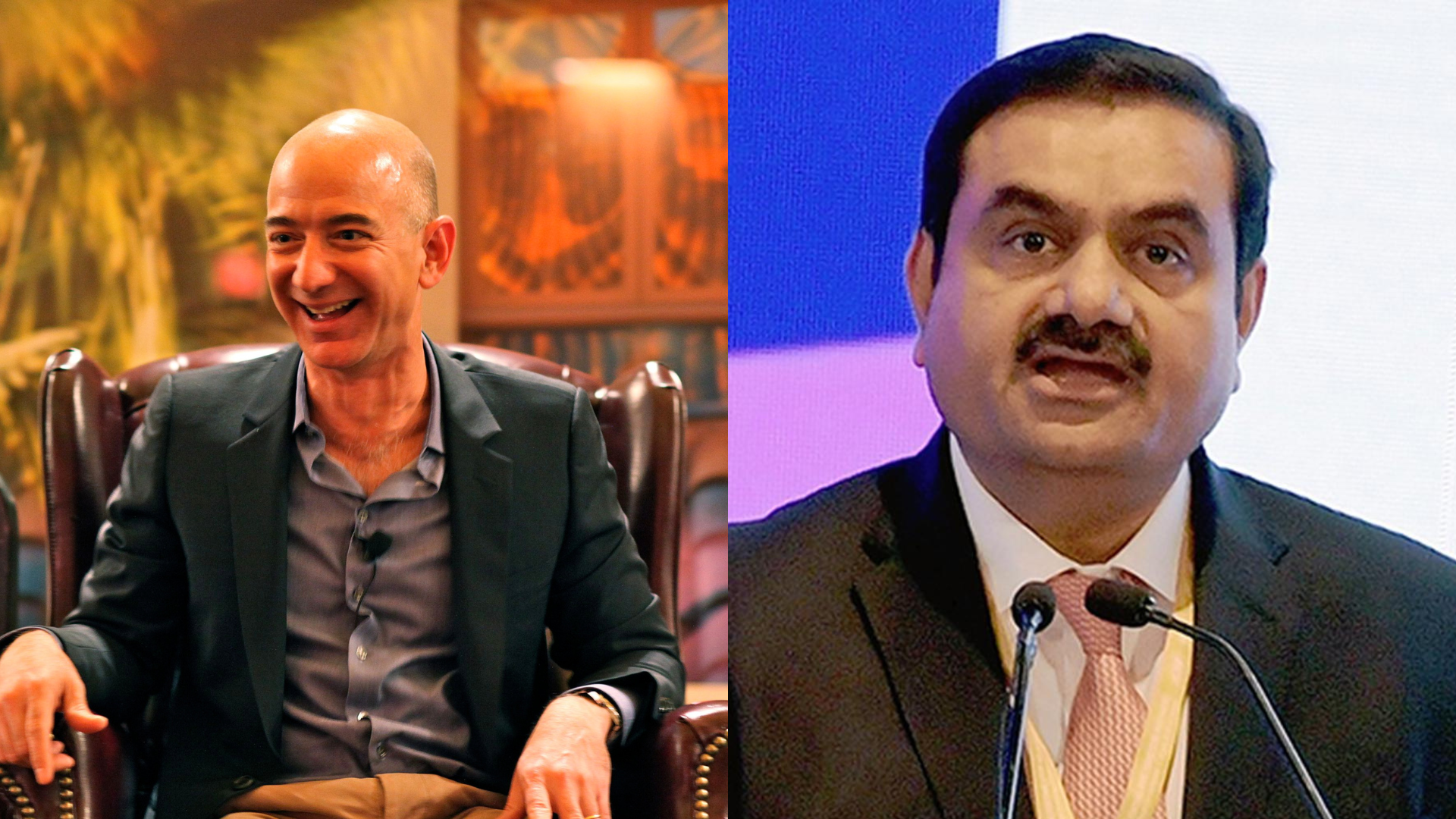 bezos, adani
