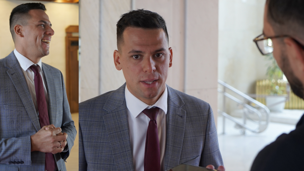 Kristián Čekovský sa smeje, ale je aj vážny