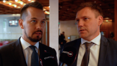 Usmievajúci sa Juraj Šeliga a Tomáš Taraba