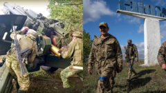 Ruskí a ukrajinskí vojaci