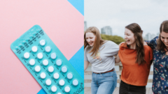 Antikoncepčné tabletky a mladé ženy, ktoré sa smejú