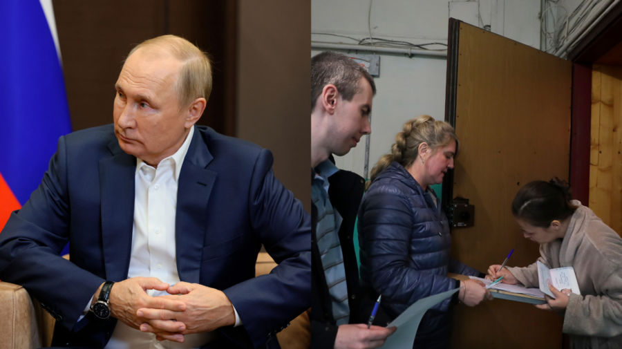Vladimir Putin a referendum na Ukrajine