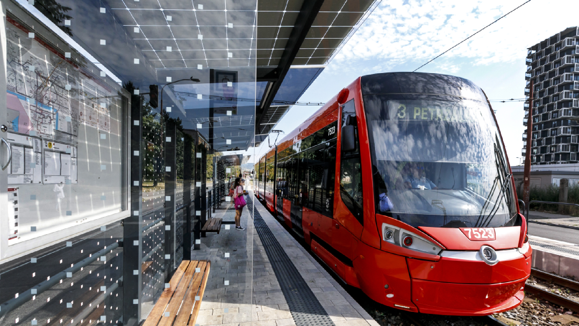 električka linky 3 v bratislave