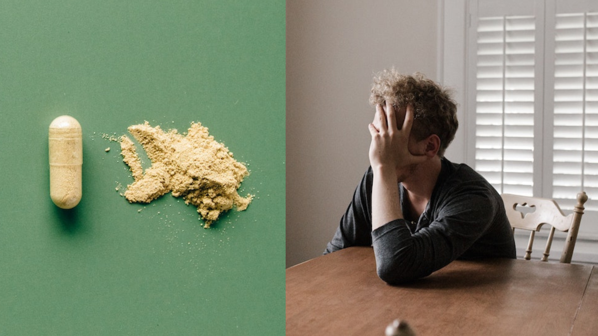 rozdrveny liek, smutny muz