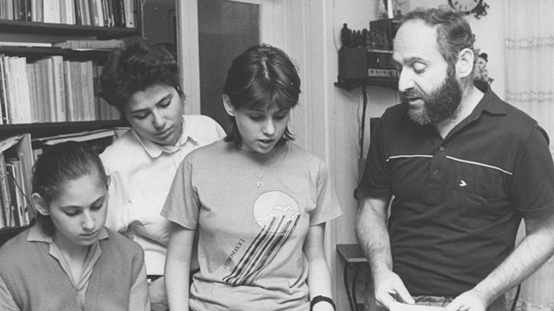 rodina polgarovcov, tri dcery a otec