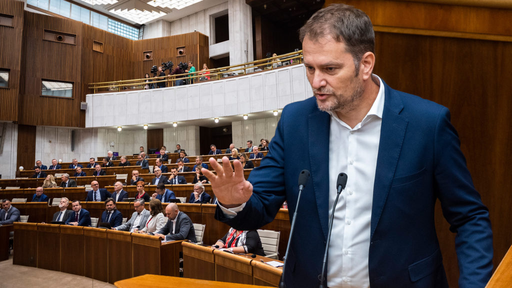 Igor Matovič konšpiruje v NR SR o novinároch