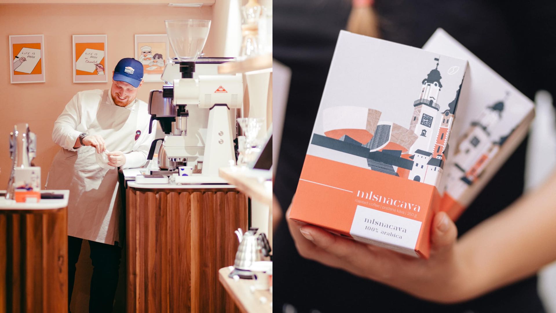 Simon Staš a dva balíčky káv