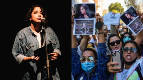 Nasi Motlagh, iráska komička žijúca na Slovensku, hovorí o protestoch v Iráne proti povinnému džihábu, morálnej polícii a režimu