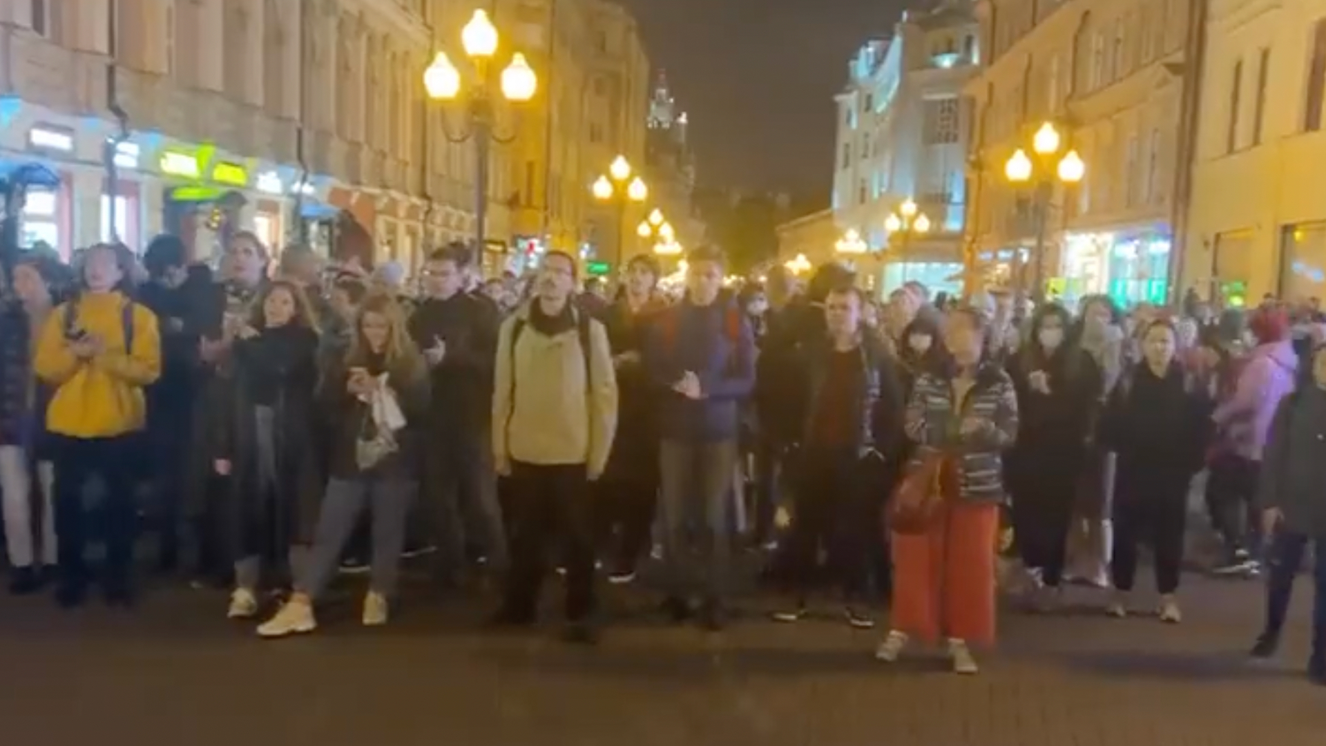 Ruský protest proti mobilizácii a vojne. Rusi protestujú proti Putinovi
