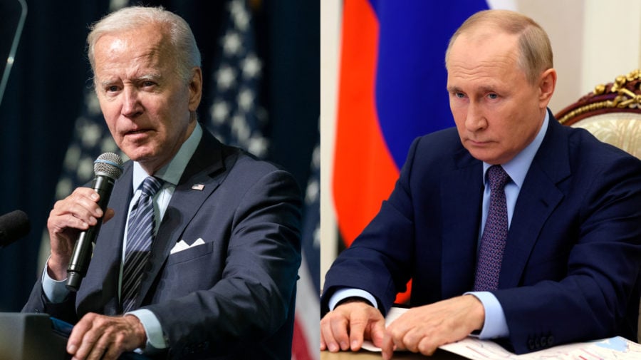 americký prezident Joe Biden a ruský prezident Vladimir Putin
