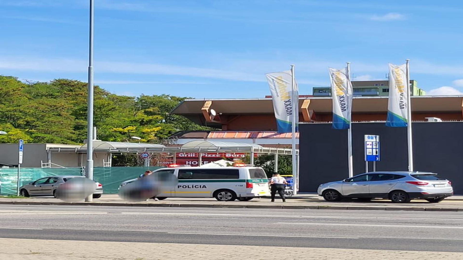 autonehoda na Hlbokej ulici v Trnave