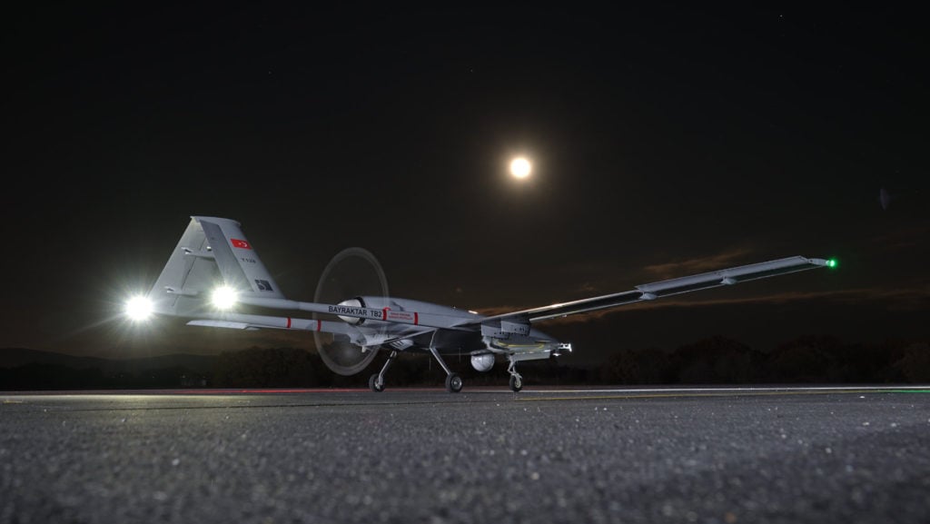 bezpilotný dron Bayraktar TB2