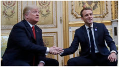 Trump a Macron