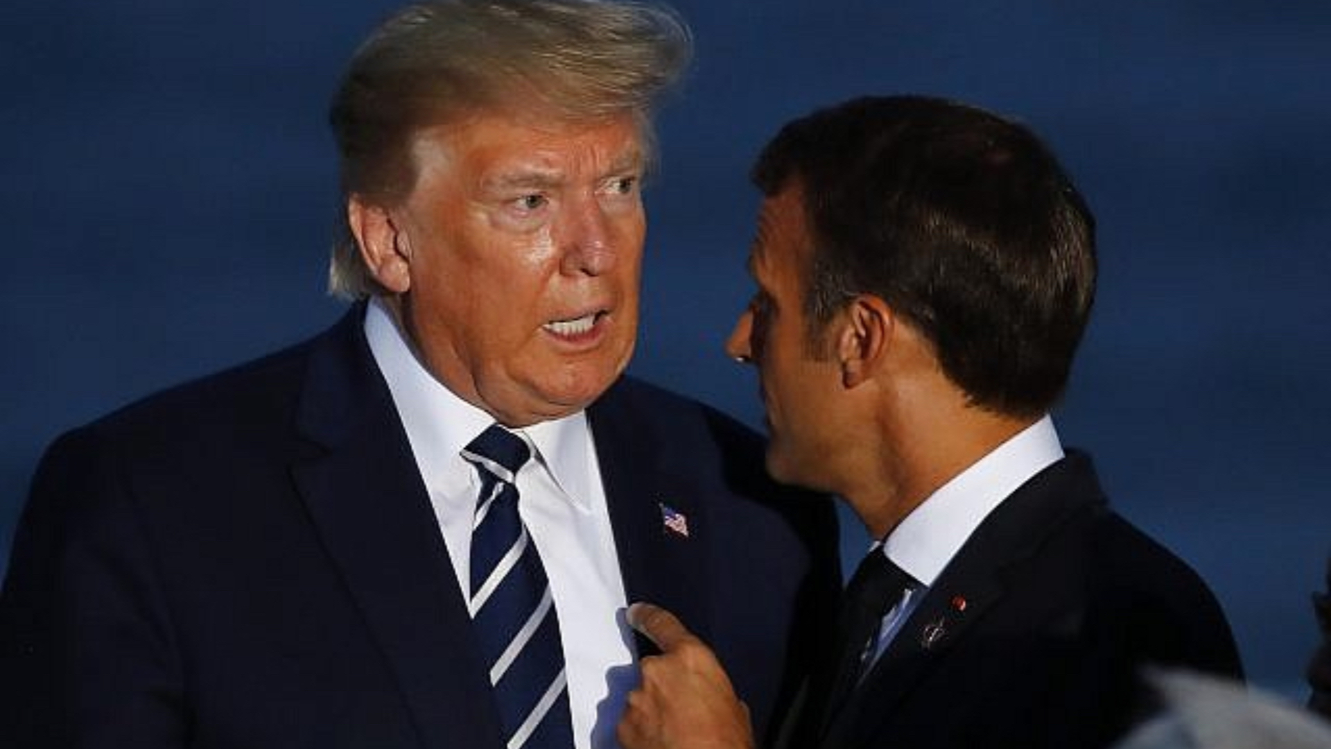 Trump a Macron