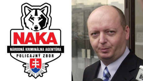 Symbol NAKA a bývalý šéf NBÚ Aurel Ugor