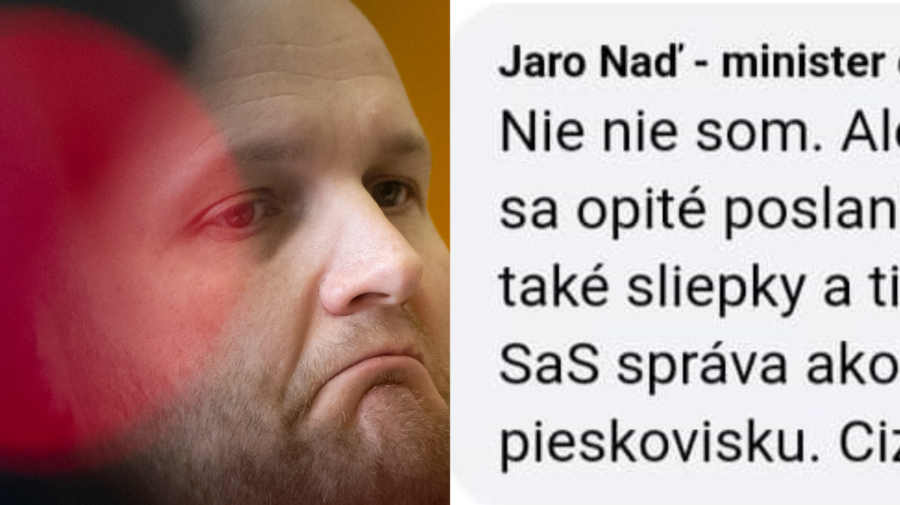Komentár Jaroslava Naďa na Facebooku