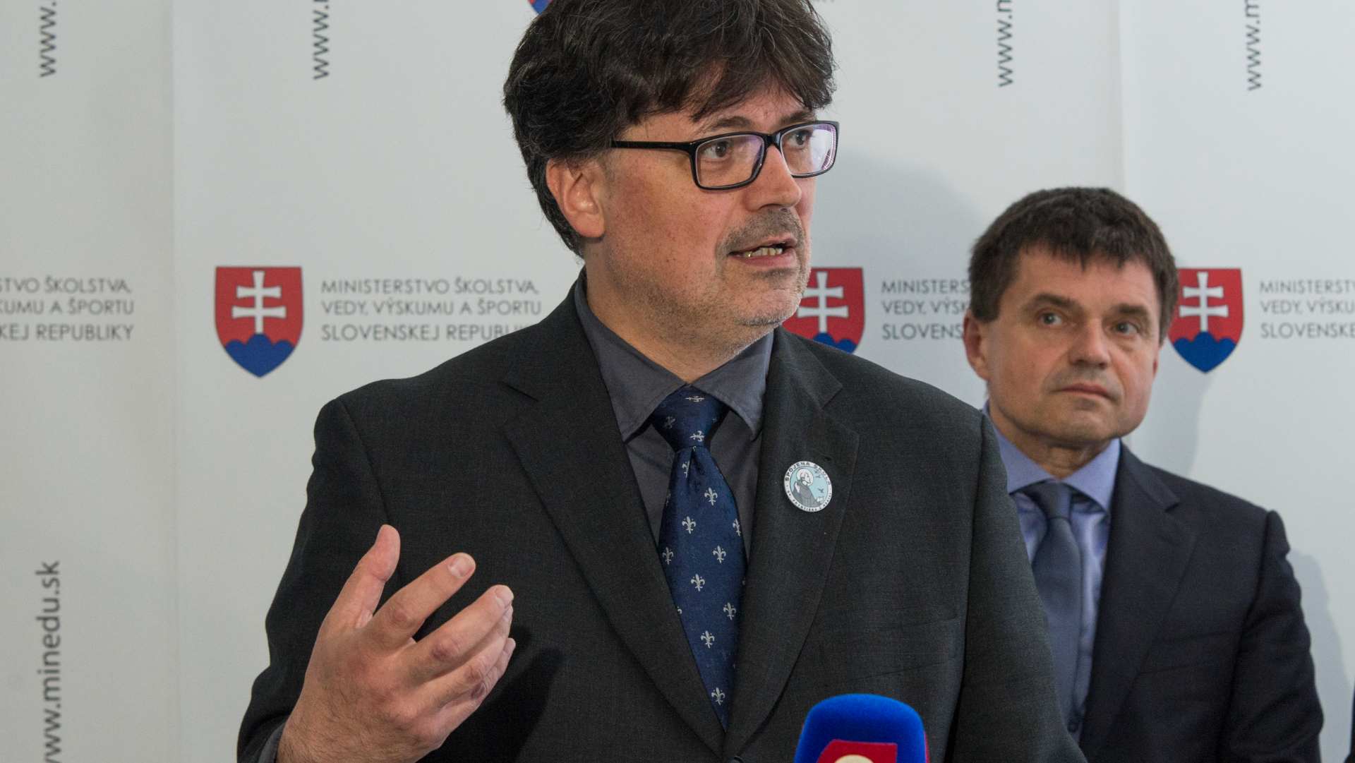 Nový minister školstva Ján Horecký